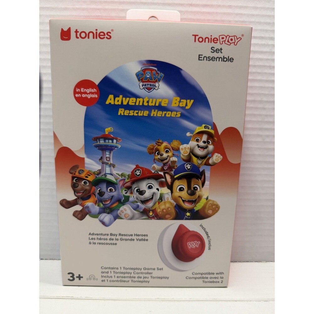 Tonies Paw Patrol Adventure Bay Rescue Heroes Game Set - Lots of Fun! NEW